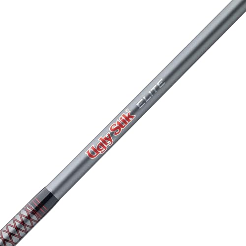 Ugly Stik Elite Salmon/Steelhead Spinning Fishing Rod - size: 8'6" - Medium Heavy - 2pc, style: New Model