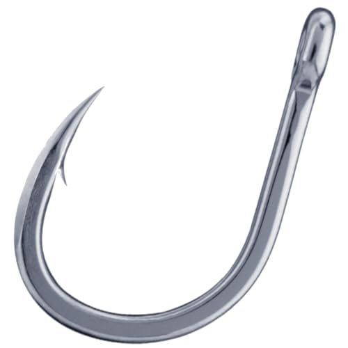 BKK PUKA Livebait HD Hook | 5X | Saltwater Ultra-Antirust Coating | Hand Ground Point | Forged Shank - size: 2/0#