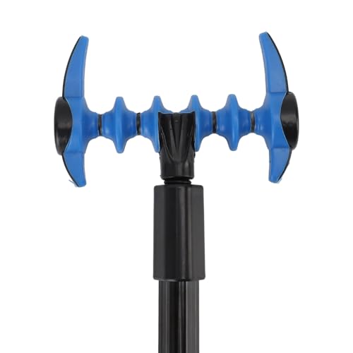 RiToEasysports Fishing Rod Bracket Set, High Strength Fishing Rod Holders 2 Pack with Telescoping Ground Spike, for Stand