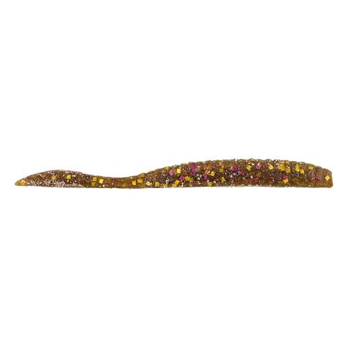 Berkley Berkley PowerBait MaxScent Flat Worm - color: Mango Magic, size: 3.6"