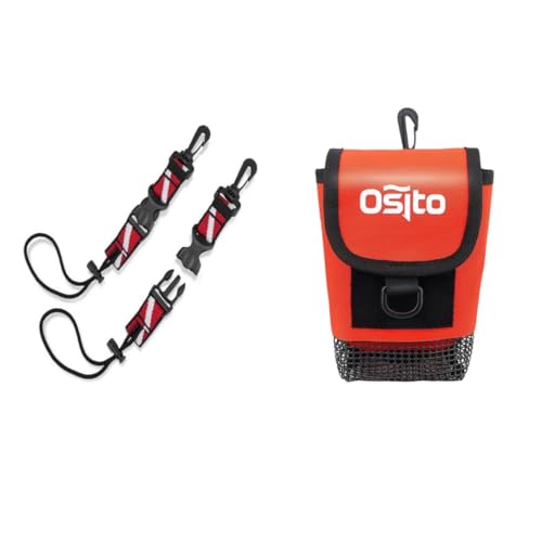2Pack Scuba Lanyard Clip + Scuba Mesh Gear Bag