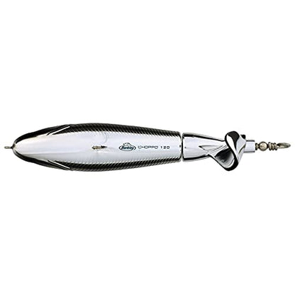 Berkley Choppo Saltwater Fishing Hard Bait - color: Black Chrome, size: 120mm - 1 oz