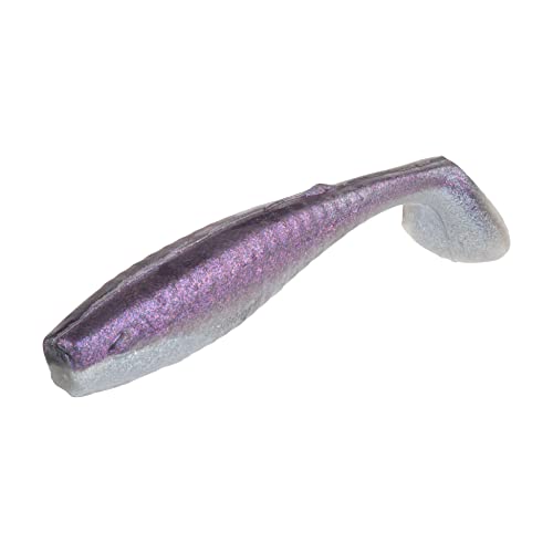 Berkley Gulp! Saltwater Paddleshad Fishing Soft Bait - color: Purple Chrome, size: 4"