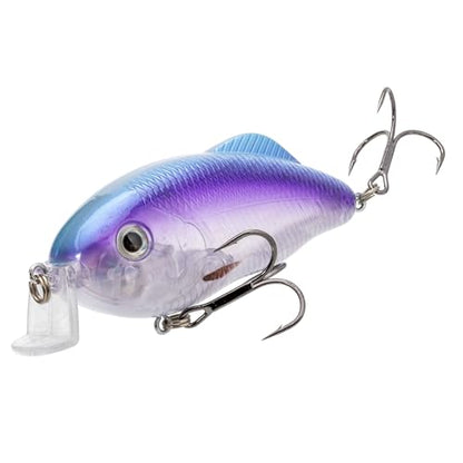 Strike King Hybrid Hunter Jr. Crankbait - color: 457 - Ghost Purple