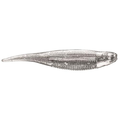Strike King Strike King Spotlight Shim-E Minnow Fishing Lure, Soft Plastic Jerkbait, 6-Pack - color: Carolina Chrome, size: 3"