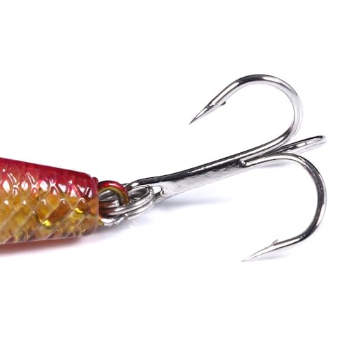 Fishing Lures Kit Minnow Popper Crank Baits Freshwater Bass Fishing Baits Set - color: DYP15PCSA