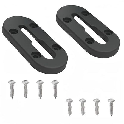 Kayak Track Kayak Low Profile Track,Kayak Rail,Kayak Accessories Mount Track,Kayak Gear Track for Fishing Rod Holder,Kayak Rail Track for Paddle Holders Fish Finder,Cup Holder,Anchor Cleats - size: 4inch2pcs