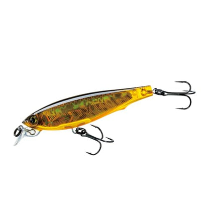 Yo-Zuri 3DS Minnow Suspending Shallow Diving Crankbait - style: Holographic Gold Black, 2 3/4 Inch
