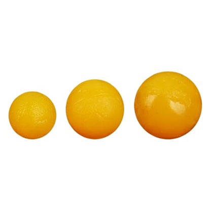 200pcs Corn Floating Soft Fishing Lures Artificial Smell Round Carp Baits Buoyancy Ball TPE Lure Swimbaits - size: 16mm(0.63inch)