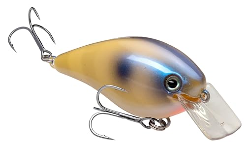 Strike King KVD 1.5 Hard Knock Fishing Lure, 3/8 oz, 3D Lifelike Eyes - color: Oyster, size: 3/8oz