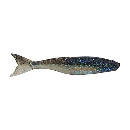 Berkley PowerBait PowerStinger Fishing Soft Bait - color: Electric Shad, size: 3 1/2"