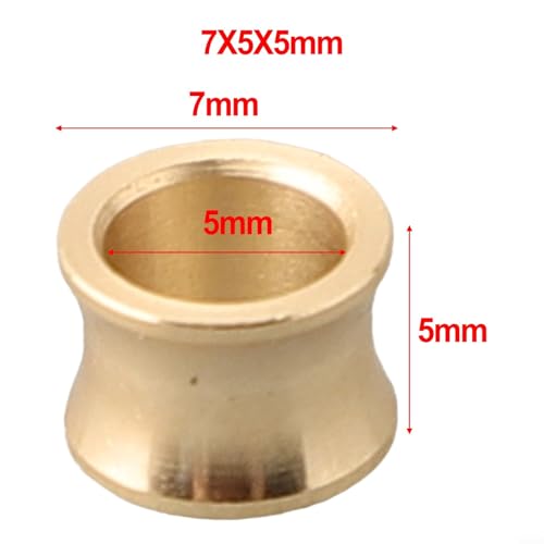 Brass For Fishing Line Roller, Essential Part For Reel Repair, Smooth Accessory For Enhanced Line Functionality(7 * 5 * 5mm) - size: 7*5*5mm