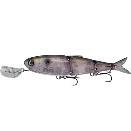 Headbanger Spitfire Topwater Fishing Lure (4-1/2" & 6-1/2") - color: Ghost Shad, size: 4-1/2"