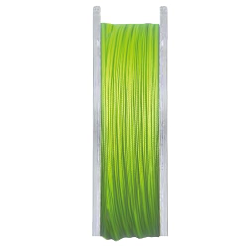 Ray Fishing Toughness 8 Strands Braided Fishing Line | Cast Further & Lasts Longer, Greater Abrasion Resistance, Strong Knot Strength, Smaller Diameter, Fresh and Salty - color: Lime Green, size: 0.30mm-30Lbs