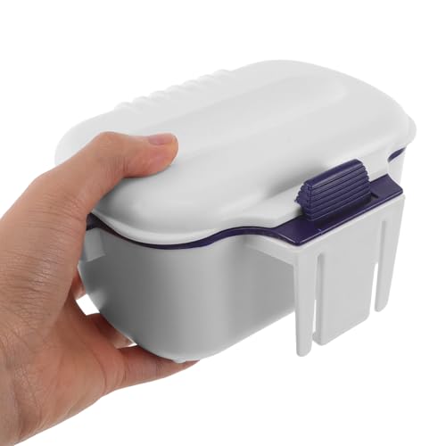 Double-Layer Worm Bait Storage Box White, Insulated Live Fishing Bait Holder Container for Red Maggots, Portable Fishing Accessories for Outdoor Anglers