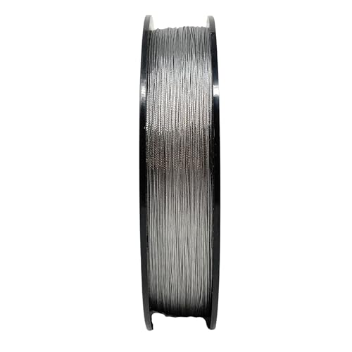 Reaction Tackle Stainless Steel Trolling Line - 30 Lb Marine Grade Single Strand Wire for Deep Trolling, Diving Disks and Toothy Saltwater and Freshwater Fish - size: 30 Lb / 1000 Foot