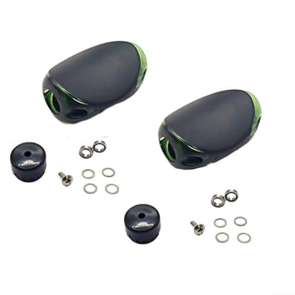 DAIWA fishing reel replacement knobs made of soft acrylic, suitable for carbon fiber rocker handles