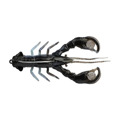 Berkley PowerBait Clatter Craw Fishing Soft Bait - color: Black/Blue