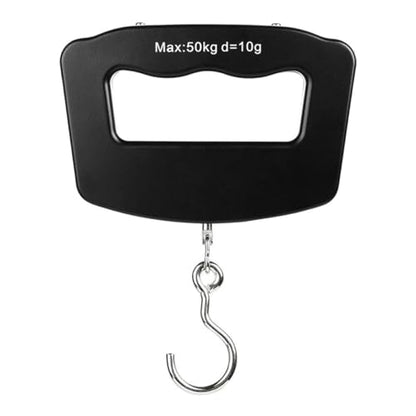 Portable Electronic Fishing Scale Digital Handheld 50kg/10g LCD Hanging Luggage Weight Scale for Travel and Outdoor Fishing Use