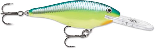 Rapala Shad Rap 05 Fishing Lures - color: Caribbean Shad