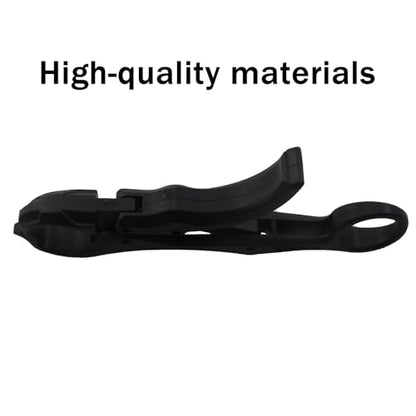 2PCS Fish Lip Gripper with Digital Scale Hook Non Puncture Replacement Clamp Lure Fishing Control Pliers Bass Fishing Tournament System Accessories Competitive Fishing Tool Black
