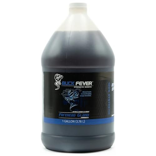 Buck Fever Forehead Gland – Syntheticly Formulated Buck Lure & Deer Attractant (not just Limited to Whitetail Deer) for Mock Scrapes, Licking Branches - Year-Round Hunting Scents - size: 1 Gallon