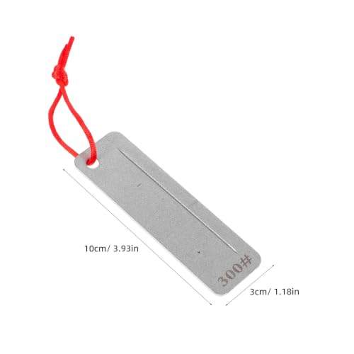 LIFKOME Mini Fish Hook with Diamond-coated Sharpening Stone Sharpener Portable and Easy to Use, High Efficiency Tool for Knives and Fish Hooks for Fishing and Outdoor Activities