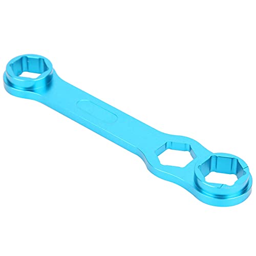 Fishing Reel Tools,Fishing Reel Replacement Parts,Thrust for baitcasting Tool Grease Repair reels Handle Driver Tools nut Track Field DIY Casting Fishing Reel Wrench Blue Aluminium Alloy