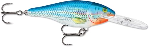 Rapala Shad Rap 05 Fishing Lures - color: Holographic Blue Shiner