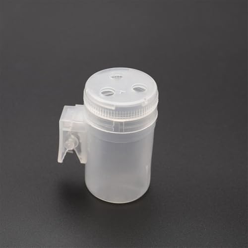 Adjustable Carp Fishing Pole Pot Feeder Cup Transparent Bait Holder Non Spill Pellet Dispenser For Rod Float Fishing Tackle Accessory(S)