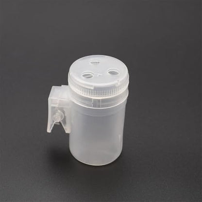 Adjustable Carp Fishing Pole Pot Feeder Cup Transparent Bait Holder Non Spill Pellet Dispenser For Rod Float Fishing Tackle Accessory(S)