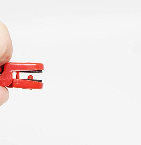 Bimini Lures Pro Snap Weights for trolling - Red Clip - color: Red- 25 Clips per pack