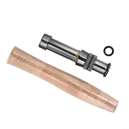 Cork Fishing Rod Handle Grip with Reel Seat, Length for Fly Rod Building and Repair Portable DIY Rod Making Kit Lightweight(1#) - size: 1#