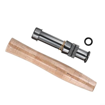 Cork Fishing Rod Handle Grip with Reel Seat, Length for Fly Rod Building and Repair Portable DIY Rod Making Kit Lightweight(1#) - size: 1#