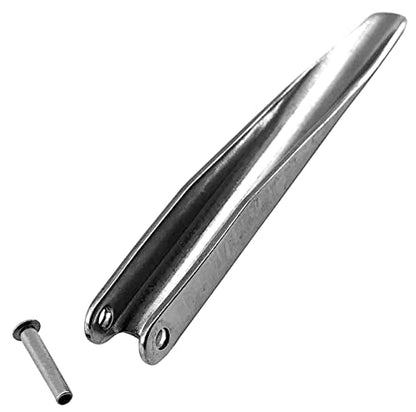 SPEARFISHING WORLD Replacement Stainless Steel Heavy Duty Flopper/Barb for 7mm or 8mm Speargun Spear/Shafts for Spearfishing, Freediving, and Scuba Diving - size: 9/32, style: 4-Pack