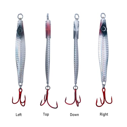 Saltwater Fishing Lures Fishing Jigs Fishing Spoons for Bluefish, Striped bass, Mackerel, Pompano
