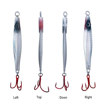 Saltwater Fishing Lures Fishing Jigs Fishing Spoons for Bluefish, Striped bass, Mackerel, Pompano
