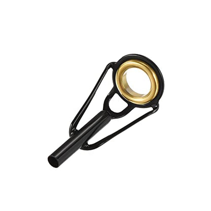 PATIKIL Fishing Rod Tips Repair Kit Stainless Steel Ring Guide for Saltwater Freshwater Fishing - size: 2.4mm
