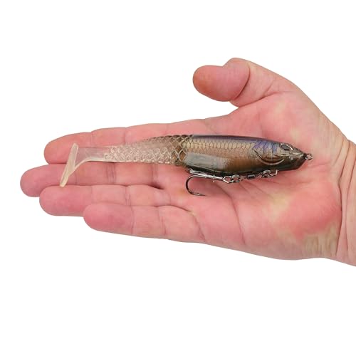 Berkley PowerBait CullShad Fishing Soft Bait - color: Ghost Morning Dawn, size: 6 in (1.2 oz)