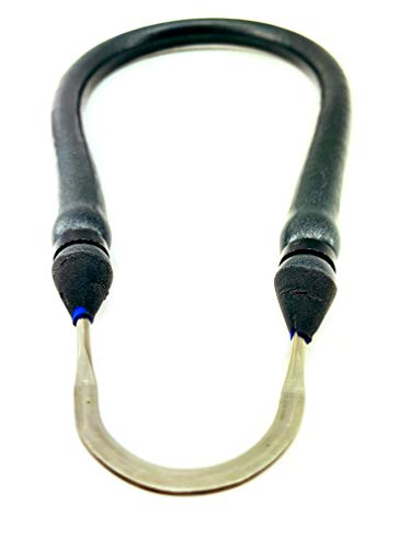 SPEARFISHING WORLD 5/8 Inch (16mm) O.D. Speargun Rubber Bands with Flat Stainless Steel Wishbone Fits Most Spearguns for Spearfishing Freediving & Scuba Diving - size: 30 in for 60 in Plus Spearguns