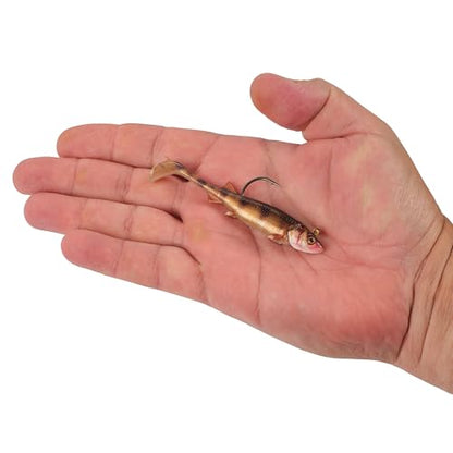 Berkley PowerBait Minnotator Fishing Soft Bait - color: HD Perch, size: 3.5 in - 3/8 oz