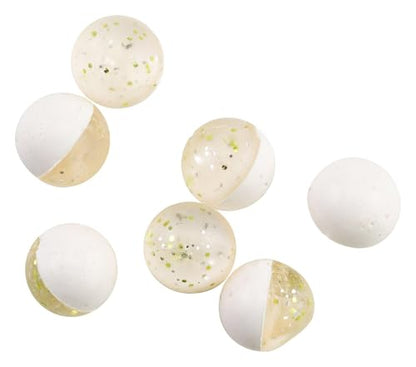 Power Clear Eggs Floating, Clear Green Purple-Pink/Garlic, 5 oz Small Jar- 1 - color: Clear Silver Chartreuse-Fl. White/Garlic