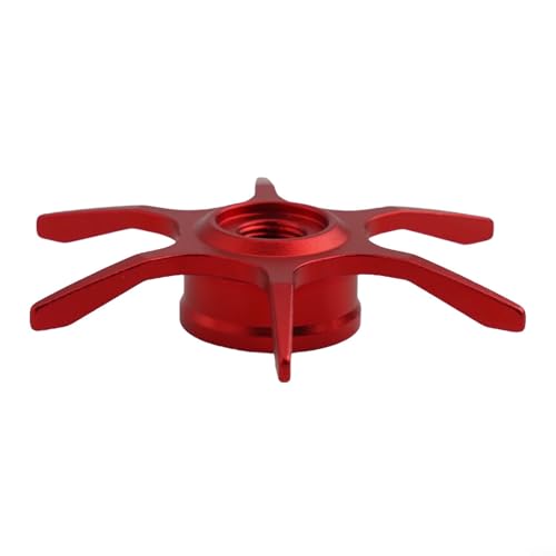 Modified Star Brake For Abu Garcia Max Series B3/B4/P3/P4/P5 Fishing Reel, 6-Star Drag Adjustment Knob, Aluminum Alloy DIY Replacement Part (right hand gold) - color: gold, size: right hand