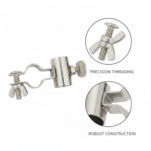 Silver Stainless Steel Ground Spike Fishing Rod Holder for Bank and Shore Angling - size: 4.72 x 1.97 x 1.57"