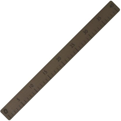 40" Fish Ruler for Boats, Laser Engraved Peel and Stick EVA Foam Fish Measuring Board, Fishing Measurement Tape for Fishing Boats, Yachts, Kayaks (Teak) - color: Teak