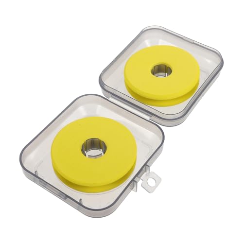GANAZONO Fishing Line Spooler Box with Dual Foam Spools Compact Tackle Box Organizer for Fishing Line Storage and Rig Holder for Boat and Pocket Use