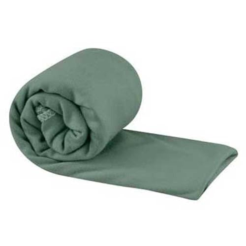 Sea to Summit Portable Pocket Towel for Camping, Gym, and Travel - color: Sage, style: X-Large