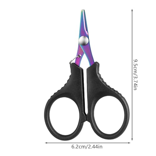 Fishing Braid Scissors, Fishing Pliers Scissor, Fishing Scissor Cutter, Saltwater Resistant Fishing Gear, Fishing Utility Scissor, Scissor Fishing Gadget, Multifunctional Fishing Scissor for Fish