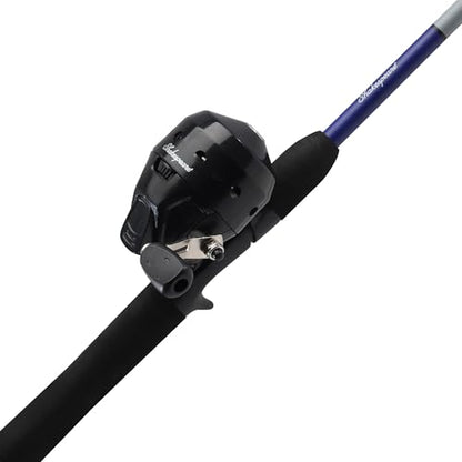 Shakespeare Catch More Fish Spincast Reel and Fishing Rod Combo with Kit - color: Lake/Pond - Grey, style: 2024 Model