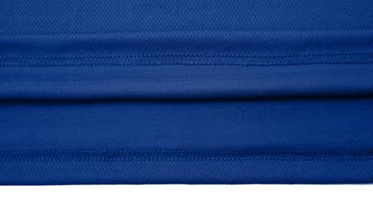 Men Hoodie Long Sleeve Shirts with Face Mask 5 Pack Fishing Workout Sun Protection Quick Dry Tops - color: 5-pack-blue, size: Medium